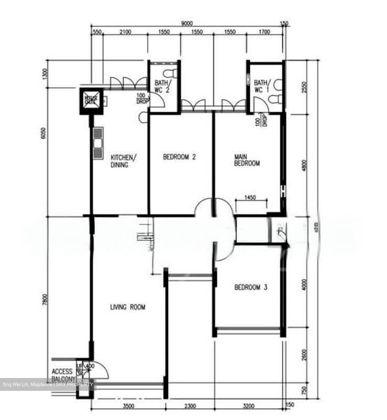 Blk 781 Yishun Ring Road (Yishun), HDB 4 Rooms #605791691